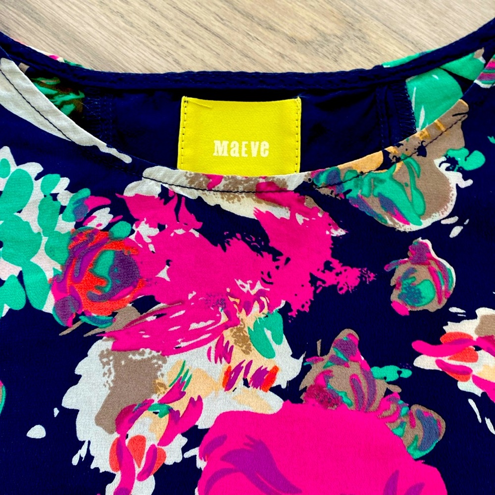 MAEVE Anthropologie sheer blouse!